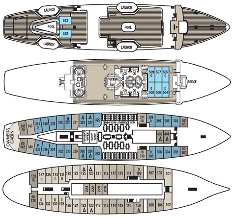 Star Flyer Deck Plans | CruiseInd