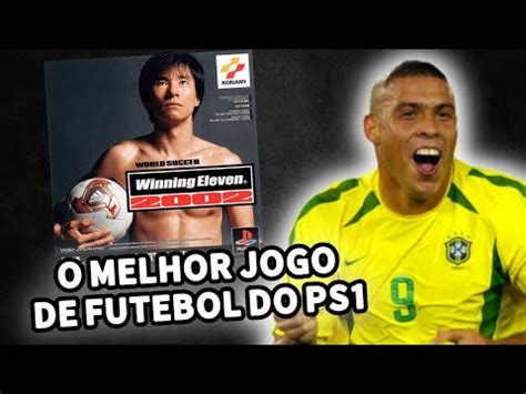 O MELHOR JOGO DE FUTEBOL DE PS1 Winning Eleven 2002 Mat Red YouTube