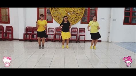 Chau Cumbia Line Dance Choreo Herman Baso Youtube