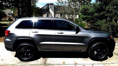 Black Jeep Grand Cherokee With Black Rims