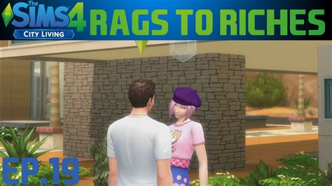 The Sims 4 City Living Rags To Riches Challenge Ep19 Going On A