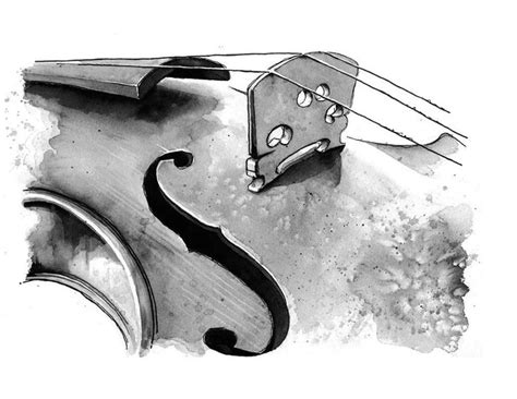 скрипка рисунок: 3 тыс изображений найдено в Яндекс.Картинках | Violin ...