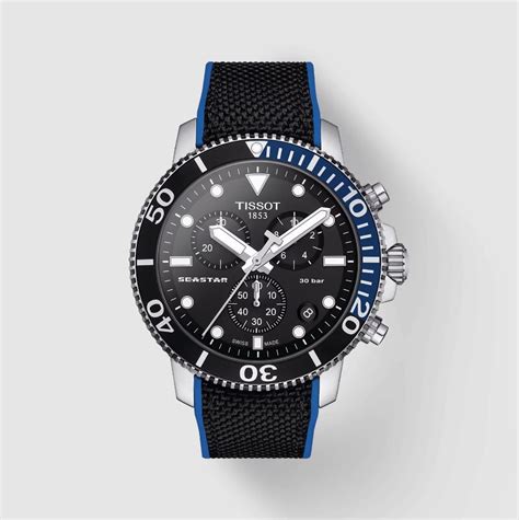 TISSOT SEASTAR 1000 CHRONOGRAPH T1204171705103 | Necker's Jewelers