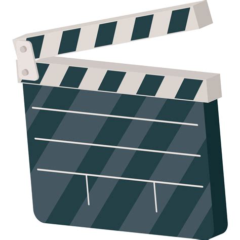 Production Movie Clapperboard 24098174 PNG