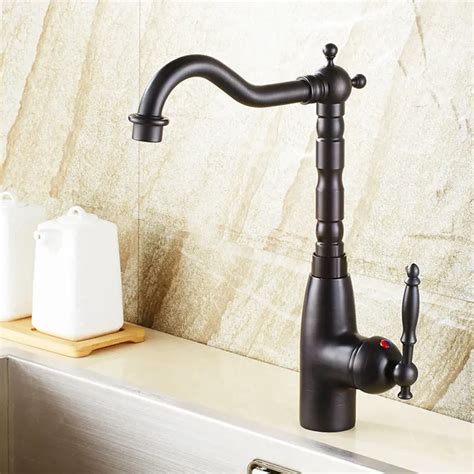 ITAS 6623 Black Antique Copper Kitchen Faucet European Black Copper ...