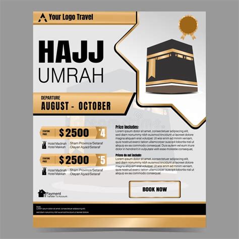 Hajj Flyer Stock Illustrations Hajj Flyer Stock Illustrations