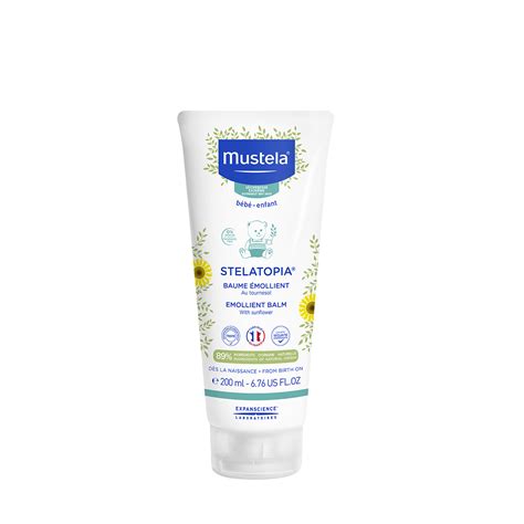 Mustela Stelatopia Refreshing Emollient Balm For Babys Dry Skin