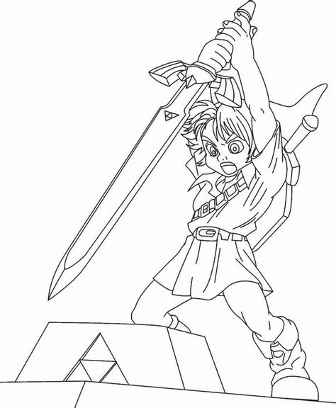 Dibujos De The Legend Of Zelda Para Colorear Para Imprimir