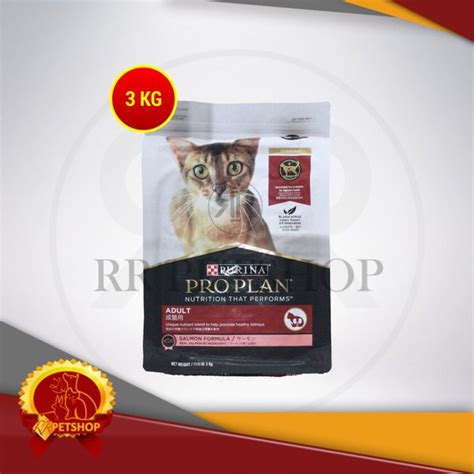 Jual ProPlan Makanan Kucing Dewasa Adult Pro Plan Cat Food Salmon 3 KG