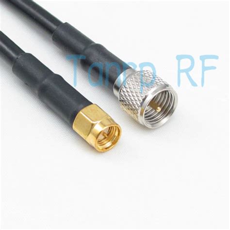 Free Shipping Feet M Rf Pigtail Coaxial Jumper Rg Cable Mini Uhf