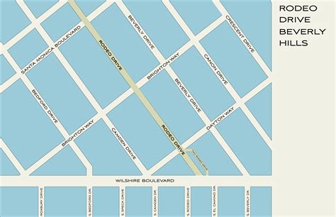 MAP | Rodeo Drive Shopping, Dining & Travel Guide