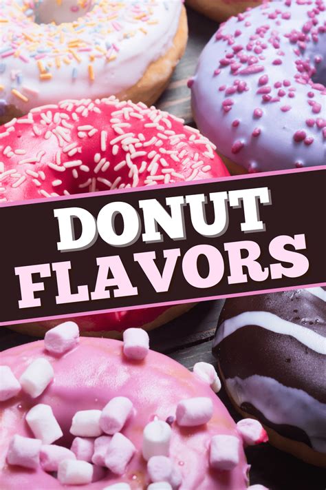 Unique Donut Flavors Insanely Good