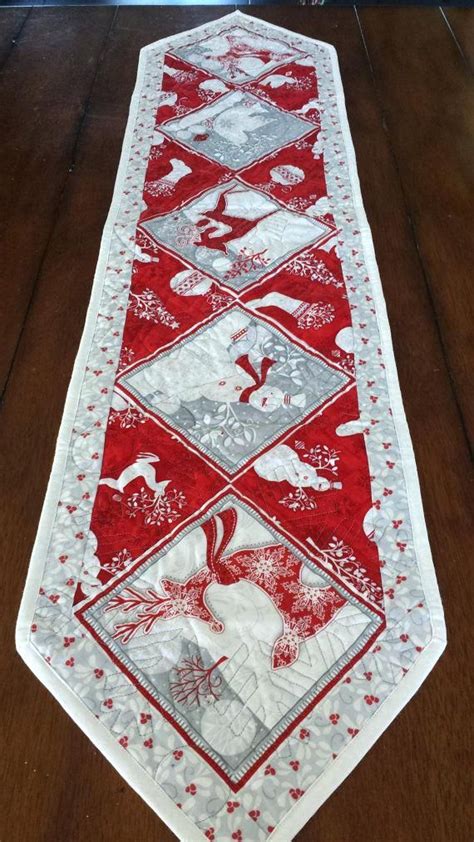 Free Table Runner Patterns Using Charm Packs Quilted Table Runners