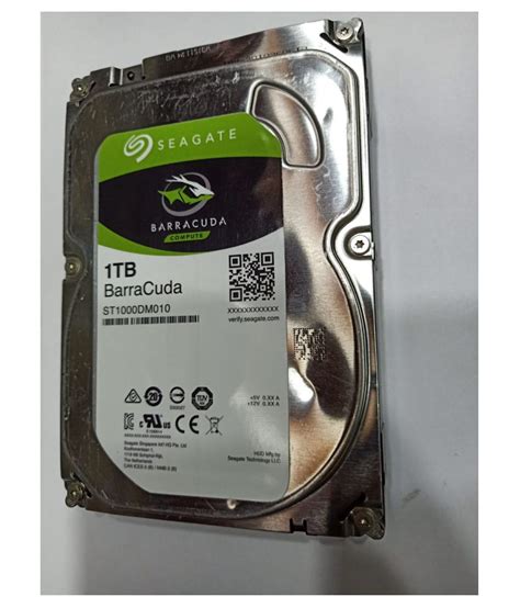 Seagate BarraCuda 1 TB Internal Hard Drive HDD 3 5 Inch SATA 6 Gb S