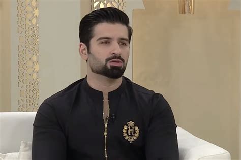 Muneeb Butt Talks About Early Marriage The Pakistan Daily