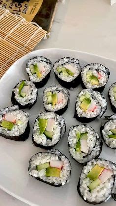 25 ideeën over Groenten sushi groenten recepten sushi