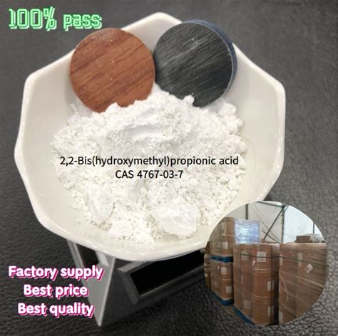 Factory Supply 2 2 Bis Hydroxymethyl Propionic Acid CAS 4767 03 7