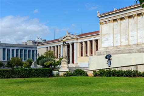 Athens University, National And Kapodistrian Stock Photo - Image of ...