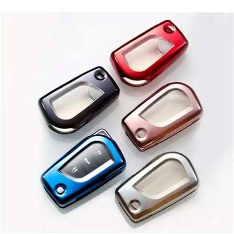 TPU Car Key Case For REIZ Highlander Crown Toyota RAV4 Camry Corolla