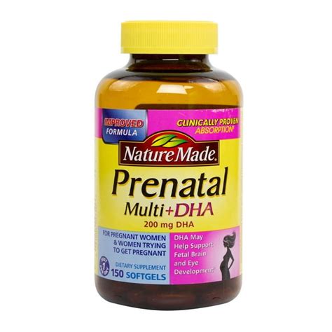 Nature Made Prenatal Multi Dha 150 Liquid Softgels