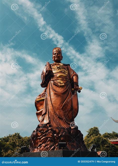 Laksamana Cheng Ho Statue Editorial Stock Image Image Of Sculpture