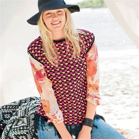 Безрукавка с бахромой | Kimono top, Women's top, Women