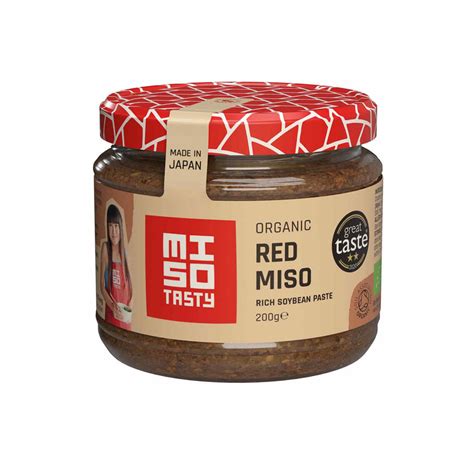 Miso Tasty Organic Red Miso Paste 200g Buy Online Uk Sous Chef Uk