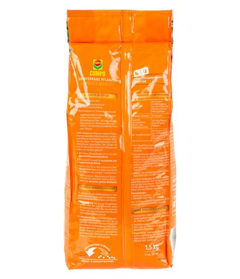 COMPO Mediterraner Pflanzen Langzeit Dünger 1 5 kg von Dehner ansehen