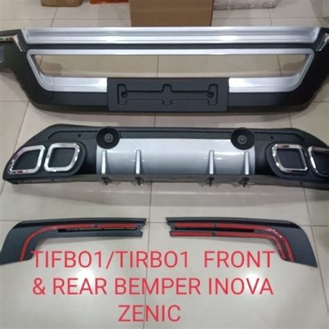 Jual Bemper Bumper Body Kit Bodykit Depan Belakang Toyota Kijang Innova