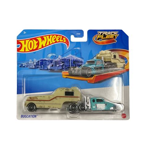 Машинка Трейлер Hot Wheels серия Track Fleet BUGCATION купить на OZON по низкой цене