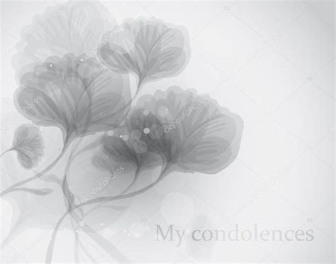 My condolences — Stock Vector © Muamu #43358309