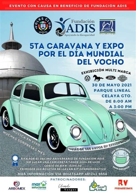 Ta Caravana Y Expo Por El D A Mundial Del Vocho Eventos De Autos