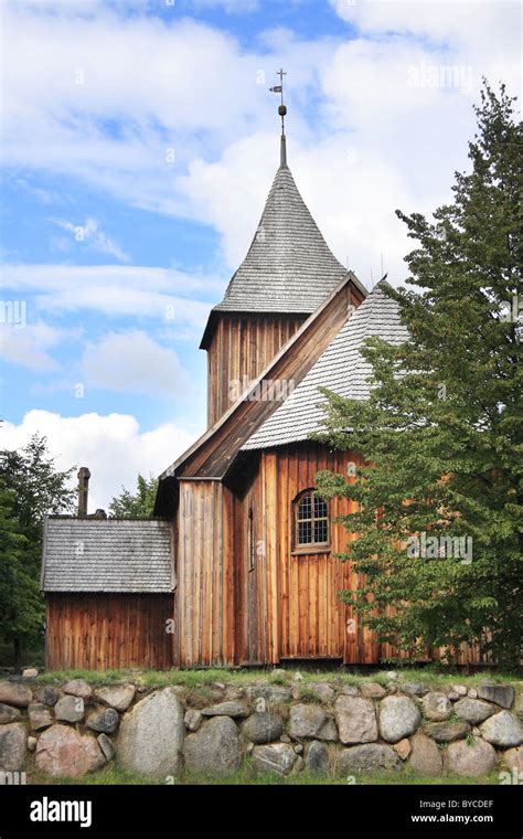 Casubian Region Heritage Park In Wdzydze Kiszewskie Poland Wooden