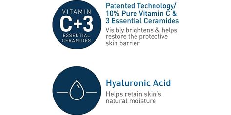 2 Pack Cerave Vitamin C Serum With Hyaluronic Acid