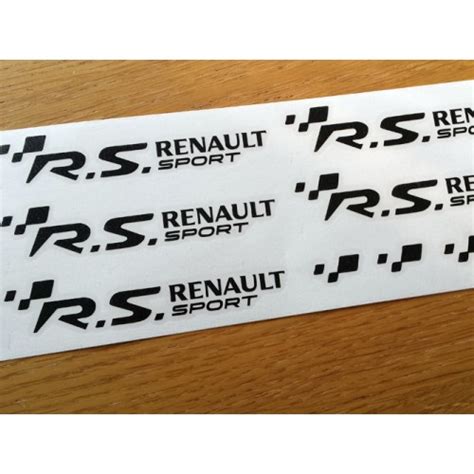 Renault Rs Megane Clio Brake Decals