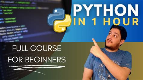 Python For Beginners Learn Python In 1 Hour Full Course Tutorial