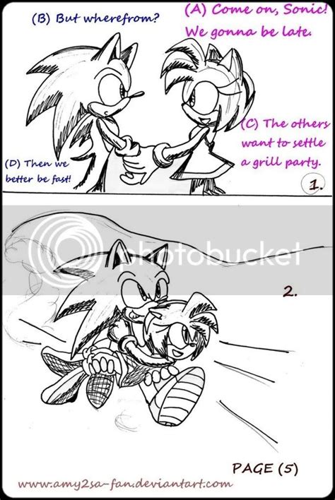 Sonic And Amy Comic 5 Photo by schneckb | Photobucket