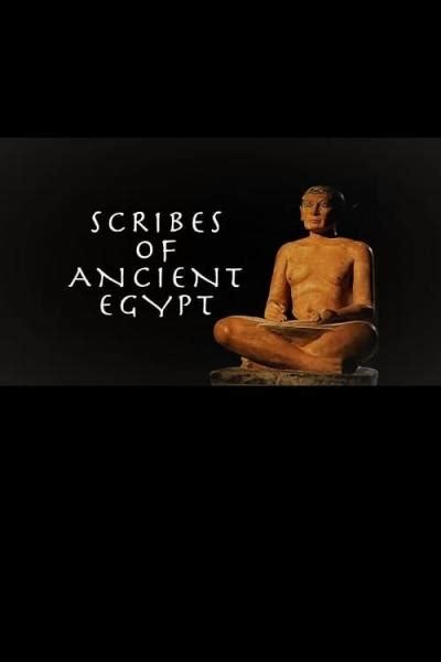 Scribes Of Ancient Egypt Kino Co