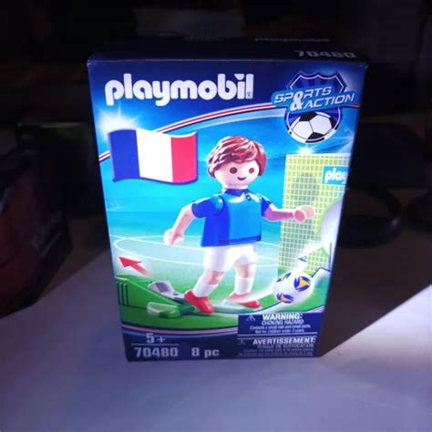 PLAYMOBIL 70480 Joueur de foot Équipe De France neuf Sport Action