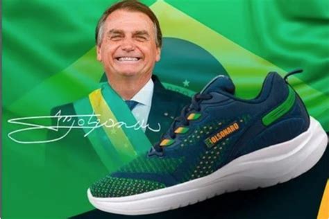 Bolsonaro vira ícone de linha de calçados patriota style e puro mito