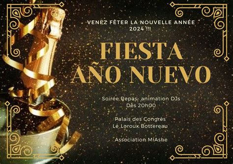 Soir E D Ner R Veillon Fiesta Ano Nuevo