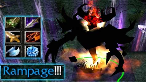 Dota Shadow Fiend Rampage Nevermore Mid Boss Youtube