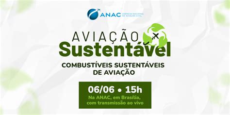 ANAC promove a 5ª edição do Aviação Sustentável no dia 6 6 Agência