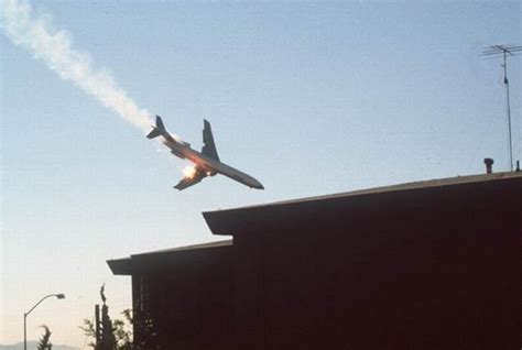 Pacific Southwest Airlines Flight 182 before crashing into North Park ...