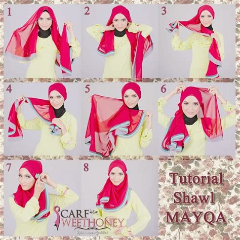 Beautiful Hijab Tutorial Collections ~ All About Hijab