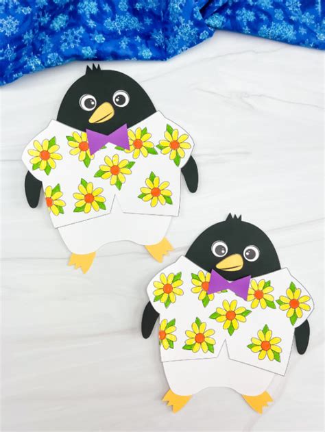 Tacky The Penguin Inspired Craft For Kids Free Template Story