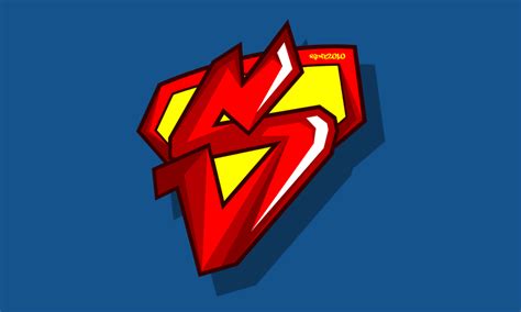 Superman - Graffiti Logo by elclon on DeviantArt