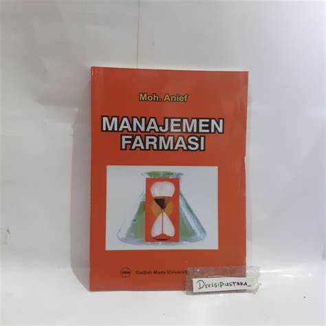 Jual Manajemen Farmasi Moh Anief Shopee Indonesia