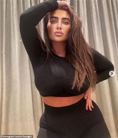 Lauren Goodger Flaunts Her Curves In Skimpy Black Lingerie Set Daily