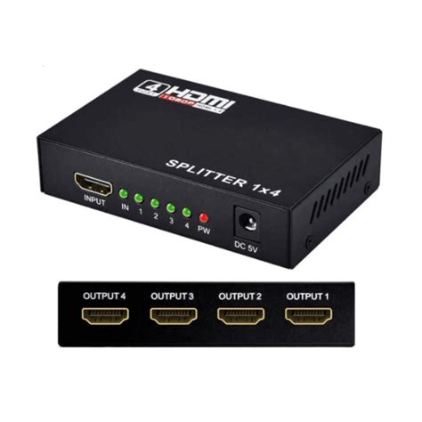 Divisor Splitter Hdmi Entrada X Sa Das Copel Eletronica